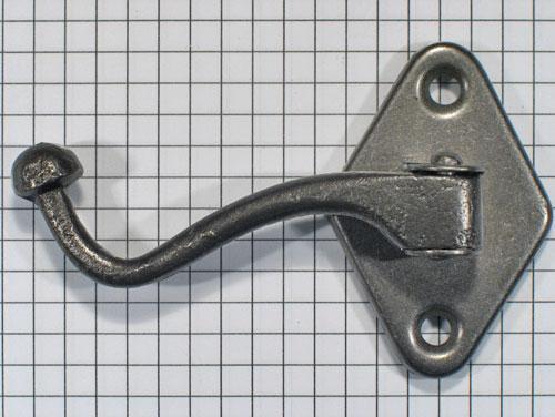 Kapstokhaak ijzer blank, Maison & Meubles, Accessoires pour la Maison | Portemanteaux