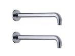Veiling - 2x Beaux douchearm wand 40cm Port chroom, Nieuw