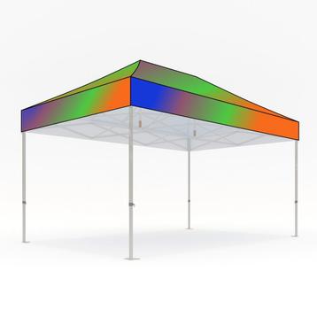 Easy up partytent 3x4,5m - Professional | PVC gecoat disponible aux enchères