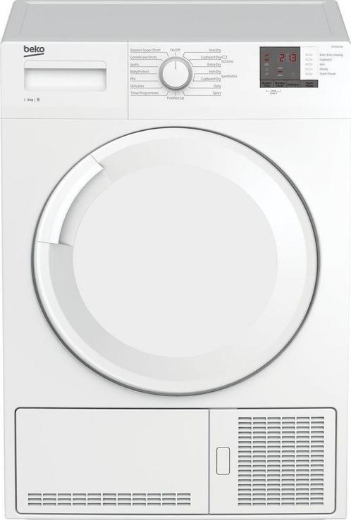 Beko Dtgc8101w Condensdroger 8 Kg – Slim Drogen Met Zorg, Elektronische apparatuur, Droogkasten, Ophalen of Verzenden