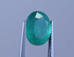 1 pcs Groen Smaragd - 3.82 ct - Asian Institute of, Nieuw