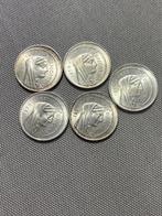 Italië, Republiek 1000 Lire 1970 Concordia (5 monete)