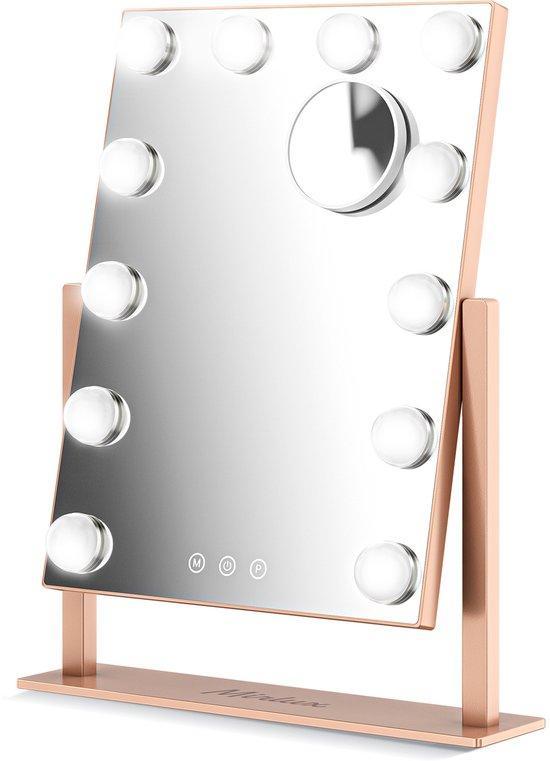 2dekans | Mirlux Make Up Hollywood Spiegel met Verlichting -, Maison & Meubles, Lampes | Lampes en vrac, Enlèvement ou Envoi