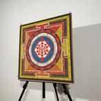 Fine Painting of Hinduism Tradition - Sri Yantra - Ancient