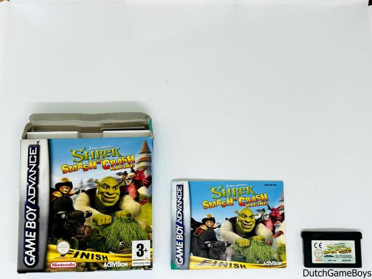 Gameboy Advance / GBA - Shrek - Smash N Crash Racing - UKV, Consoles de jeu & Jeux vidéo, Jeux | Nintendo Game Boy, Envoi