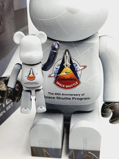 NO RESERVE Medicom Toy x Nasa - Be@rbrick 100% & 400% Space, Antiek en Kunst, Kunst | Schilderijen | Modern