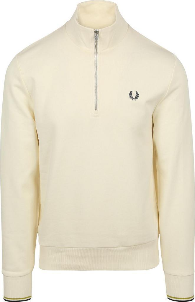 Fred Perry Half Zip Trui Ecru 46A maat Maat 52/54 (L) Heren, Vêtements | Hommes, Pulls & Vestes, Envoi