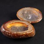 A Golden Agata Geode Polished Agata Geode - Eerste kwaliteit