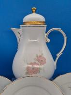 Kahla – Kaffeeservice mit floralem Dekor – Porzellan -