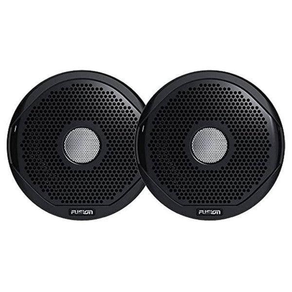 Bieden: Fusion MS-FR4GB speaker grille set 4-inch black, Sports nautiques & Bateaux, Instruments de navigation & Électronique maritime