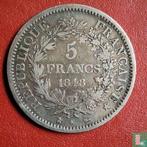 Frankrijk 5 francs 1848 (Hercules - K), Verzenden, Frankrijk, Losse munt, Goud