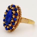 Ring - 14 karaat Geel goud Lapis lazuli - !, Nieuw