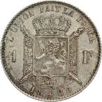 België. Leopold II. 1 Franc 1886 over 66 FR - L WIENER, Postzegels en Munten