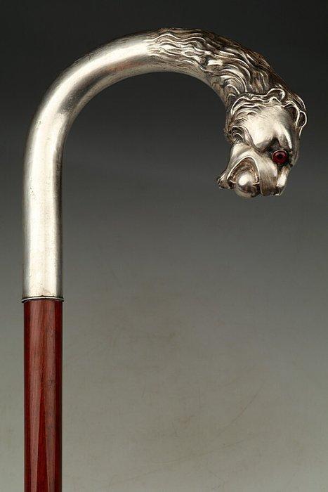 Wandelstok - .800 zilver, Antiek en Kunst, Antiek | Meubels | Stoelen en Sofa's