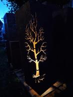 Piédestal (2) - Acier Corten - Arbre