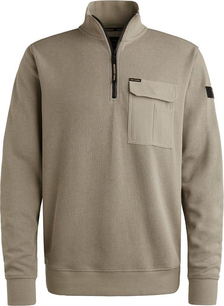 PME Legend Half Zip Trui Kaki maat Maat 52/54 (L) Heren, Kleding | Heren, Truien en Vesten, Nieuw, Maat 52/54 (L), Verzenden