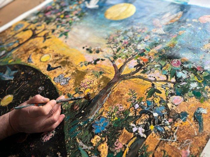 RHUL RODRÍGUEZ (1981, Spain) - EL JARDIN DE LA VIDA - XL -, Antiek en Kunst, Kunst | Designobjecten