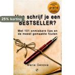 Hoe schrijf je een bestseller? 9789089755629 Maria Genova, Boeken, Verzenden, Zo goed als nieuw, Maria Genova