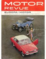 1961 MOTOR REVUE MAGAZINE DUITS, Livres