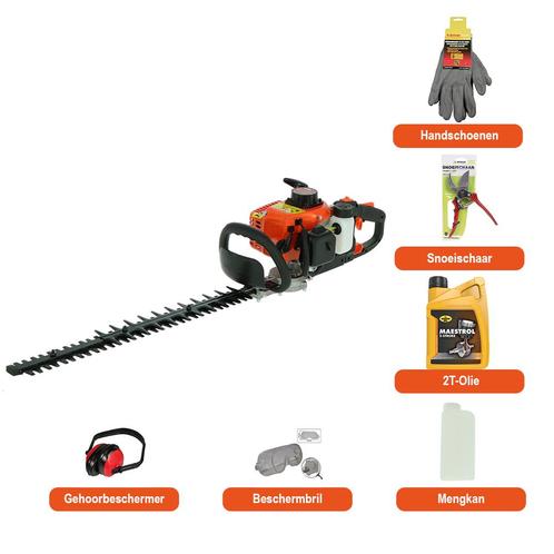 Kibani Heggenschaar Benzine – 22.5 CC - 0.8 PK 2-Takt Motor, Tuin en Terras, Hand-tuingereedschap, Nieuw