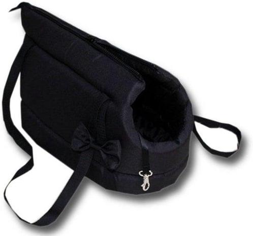 Modieuze hondendraagtas voor kleine honden - zwart - 36x1..., Dieren en Toebehoren, Transportboxen, Nieuw, Ophalen of Verzenden