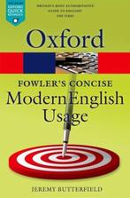 Fowlers Concise Dictionary of Modern English Usage, Boeken, Verzenden, Zo goed als nieuw, Butterfield