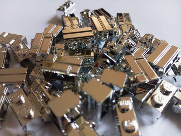 Lego Stenen - Castle - Lego bricks Chrome Silver, price for, Kinderen en Baby's, Speelgoed | Duplo en Lego