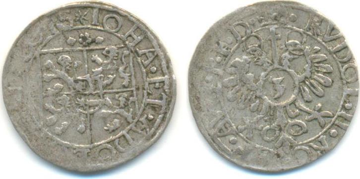 3 Kreuzer Muenzstaette Alsenz o J Salm Grumbach: Johann e..., Postzegels en Munten, Munten | Europa | Niet-Euromunten, België