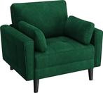 2eChoix | Yaheetech Fauteuil de salon moderne avec, Huis en Inrichting, Ophalen of Verzenden, Nieuw
