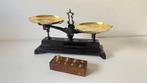 Ponterstok (2) - Gietijzer - Weegschaal met schalen, Antiek en Kunst