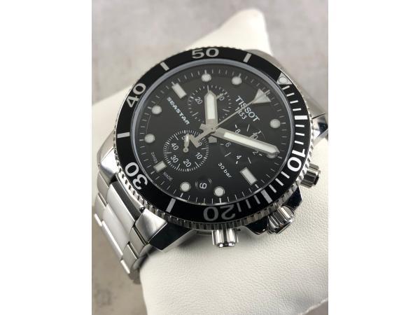 Veiling - Tissot  Seastar 1000 Chronograph T120.417.11.051.0, Handtassen en Accessoires, Horloges | Heren