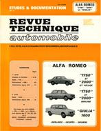ALFA ROMEO 1750, 2000 ET GIULIA, REVUE TECHNIQUE AUTOMOBILE, Nieuw
