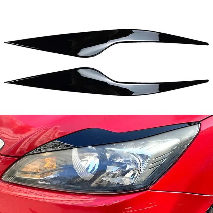 Carnamics Koplampspoilers | Ford Focus 08-10 3-d / Focus 08-, Auto-onderdelen, Carrosserie, Nieuw, Verzenden