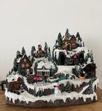 Kerstdecoratie - Hars - Kerstdorp verlichting ijs, Diversen, Nieuw