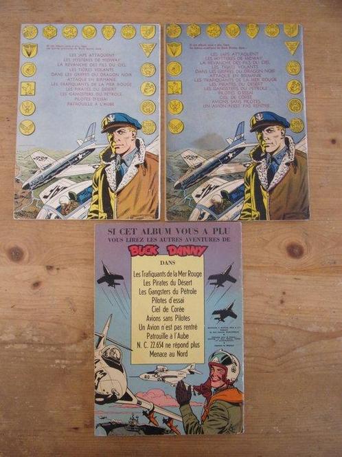 Buck Danny - 3x B - 3 Album - Eerste druk - 1955/1958, Boeken, Stripverhalen