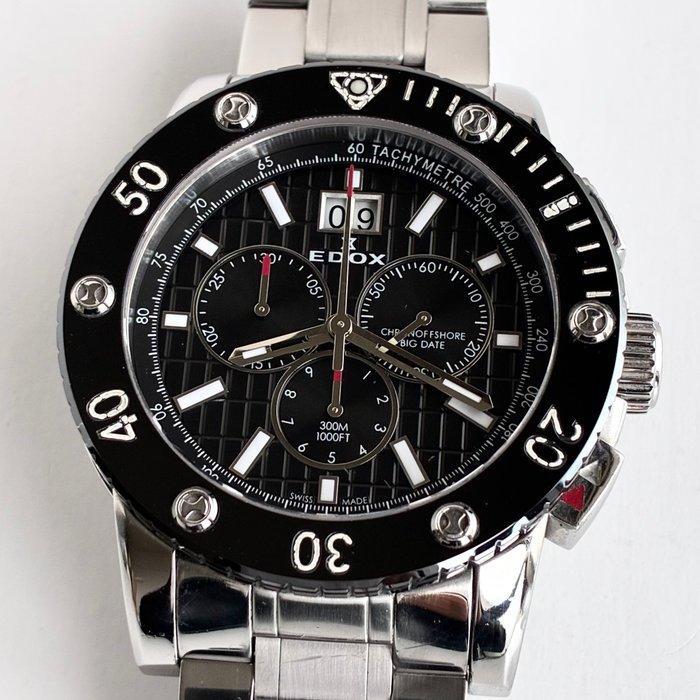 Edox - Class 1 - Chronoffshore Big Date - Sans prix de, Handtassen en Accessoires, Horloges | Heren