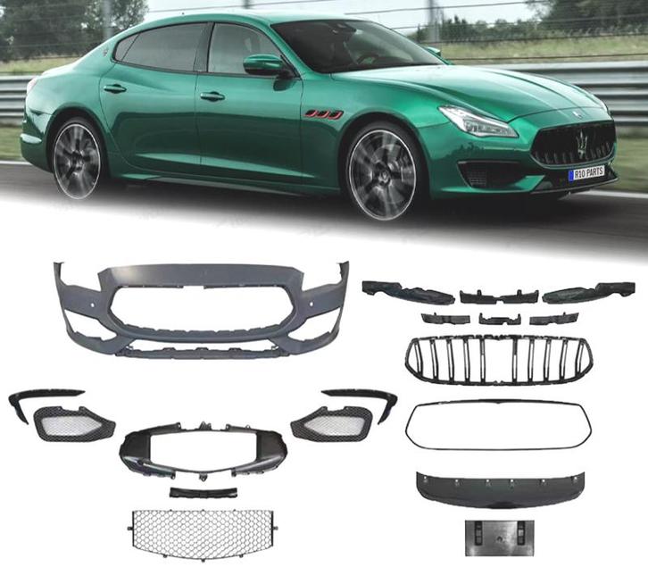 Pare-Chocs Frontal Pour Maserati Quattroporte 13- Look Troph, Auto-onderdelen, Carrosserie, Verzenden