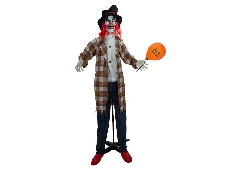 EUROPALMS Halloween Figuur Clown Hatty 185cm Licht Geluid En, Muziek en Instrumenten, Microfoons