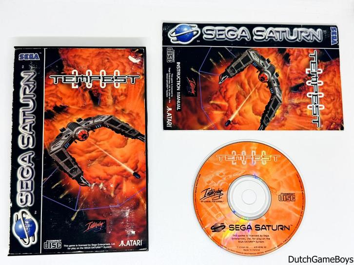 Sega Saturn - Tempest 2000, Games en Spelcomputers, Games | Overige, Gebruikt, Verzenden