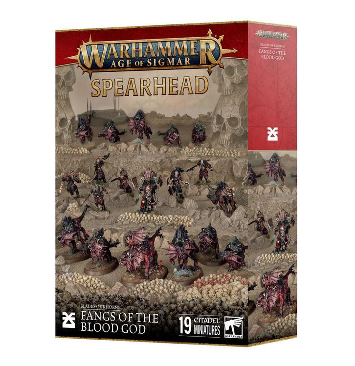Spearhead Blades of Khorne Fangs of the Blood God (Warhammer, Hobby en Vrije tijd, Wargaming, Ophalen of Verzenden
