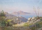 Guglielmo Giusti (1824-1915) - Veduta di Capri, Antiquités & Art