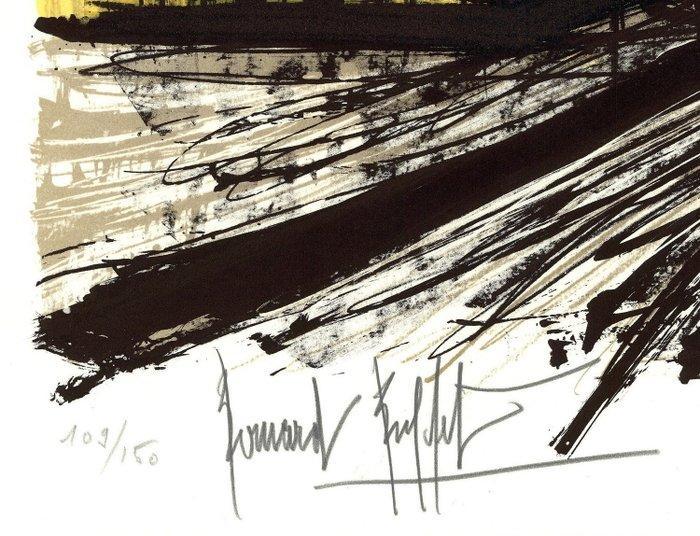 Bernard Buffet (1928-1999) - Village sous la neige, 1981, Antiquités & Art, Antiquités | Autres Antiquités