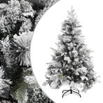 vidaXL Kerstboom met dennenappels en sneeuw 150 cm PVC en PE, Diversen, Nieuw, Verzenden