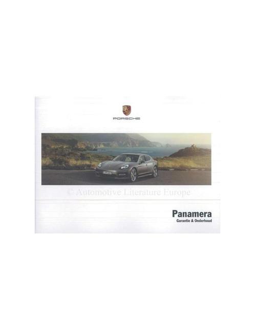 2012 PORSCHE PANAMERA GARANTIE & ONDERHOUD NEDERLANDS, Autos : Divers, Modes d'emploi & Notices d'utilisation, Enlèvement ou Envoi
