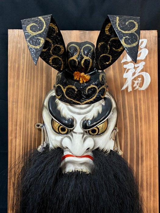Mask - Hout - Iwami Kagura masker (Zonder minimumprijs), Antiek en Kunst, Antiek | Overige Antiek