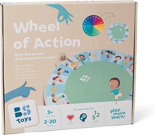 BS Toys Activiteitenrad - Educatief - Schoolhulp - Actief..., Kinderen en Baby's, Speelgoed | Educatief en Creatief, Nieuw, Verzenden