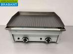 RVS Saro Bakplaat Fry Top 600 GR Aardgas Propaan GAS Horeca, Ophalen of Verzenden, Nieuw in verpakking