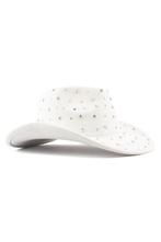Cowboyhoed Wit Steentjes Cowgirl Western Hoed Witte Stoere C, Kleding | Dames, Ophalen of Verzenden, Nieuw