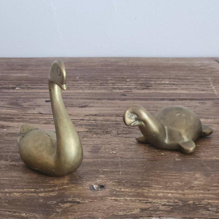 Figuur - animaletti (4) - Messing, Antiek en Kunst, Curiosa en Brocante