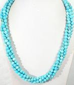 Turquoise naturelle - 4 tours - première qualité - favorise, Verzamelen